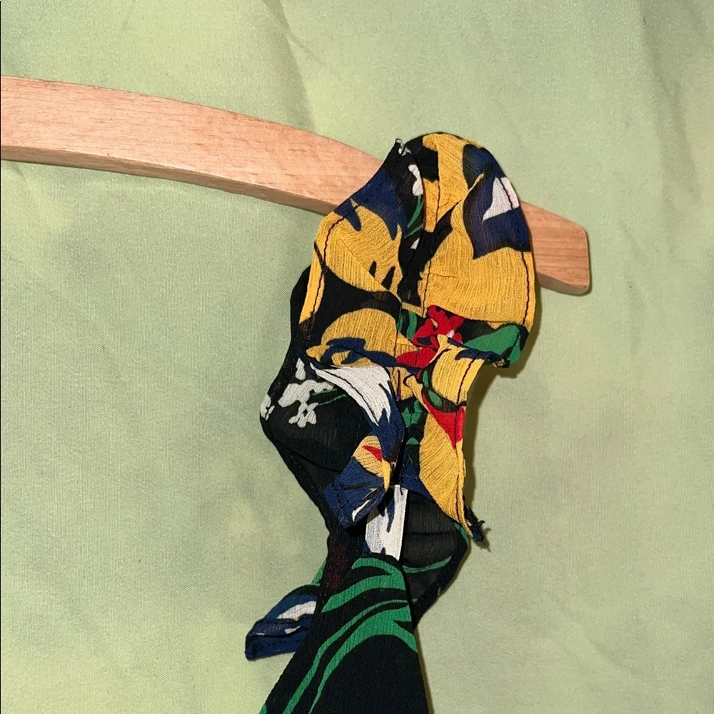 MADEWELL Floral Black Maxi Dress - Picture 7 of 15